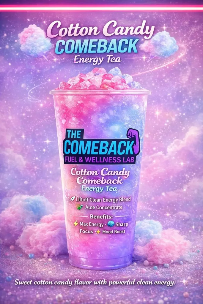 Cotton Candy Comeback Energy Tea