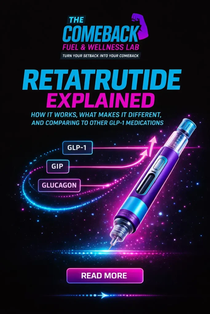 Retatrutide Explained How It Works, What Makes It Different, and How It Compares to Other GLP-1 Medications