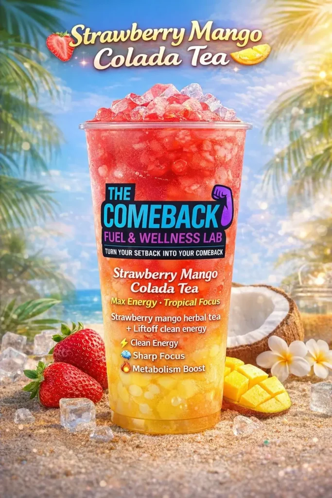 Strawberry Mango Colada Tea